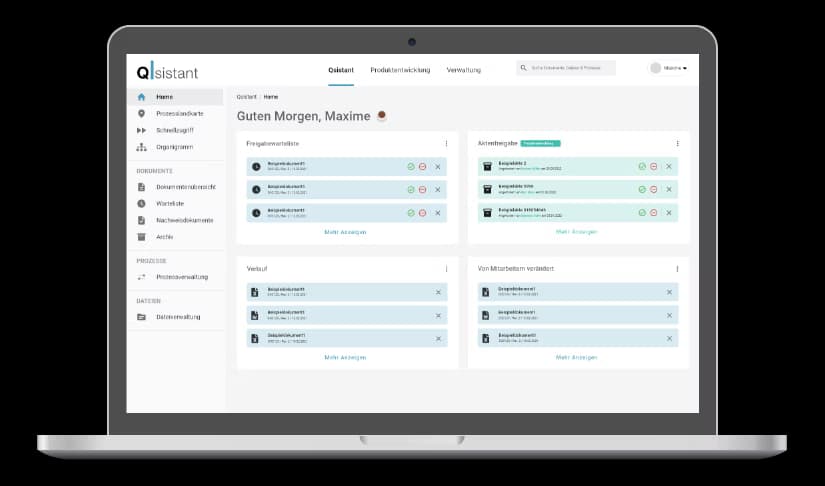 Überblick und Kontrolle